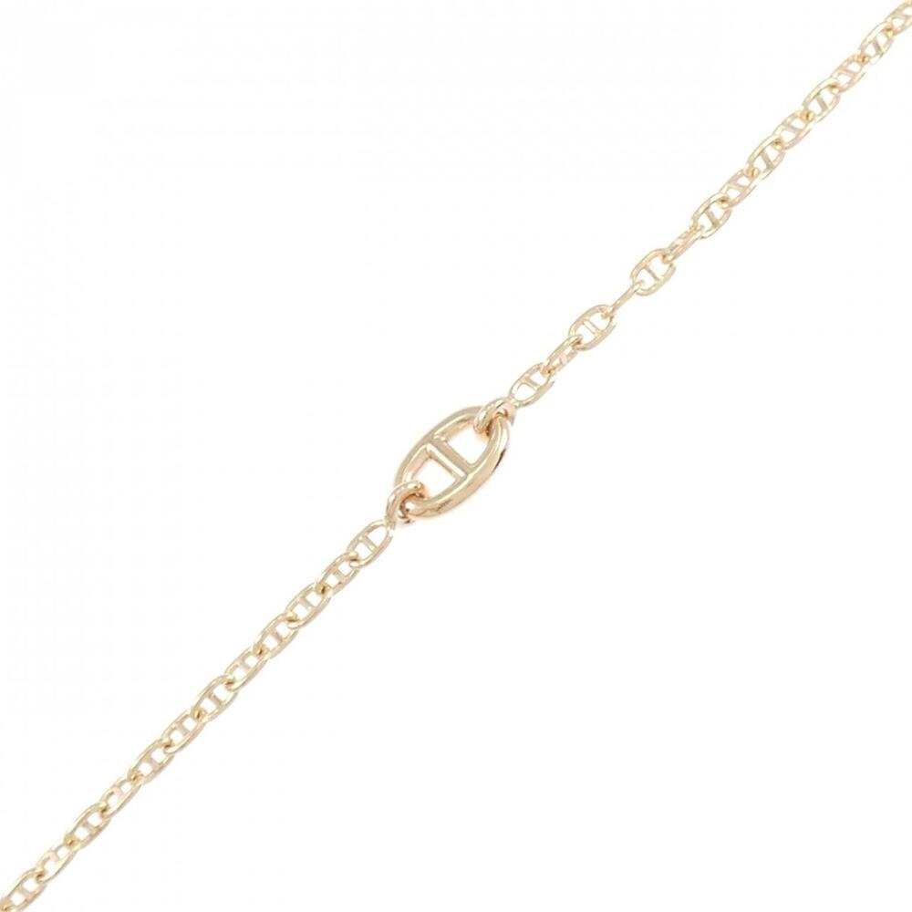 HERMES Gold Charm Bracelet